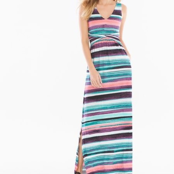 Soma Dresses & Skirts - Soma knotted waist maxi dress NWT size large